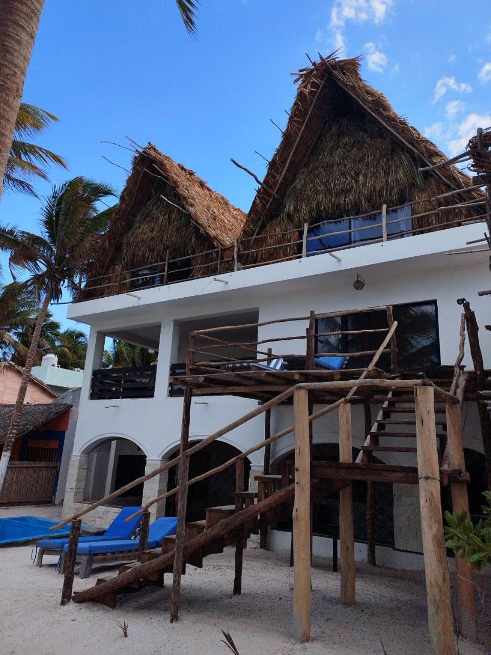 Casa Mate Beachfront Houses El Cuyo Dış mekan fotoğraf